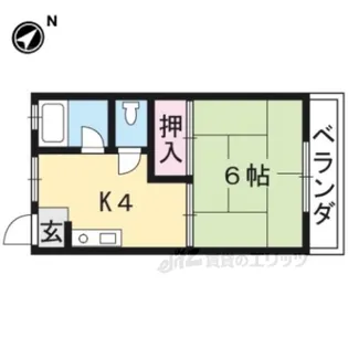 上田マンション【2階】の間取り