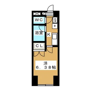 アーバンメゾン山王【1階】の間取り