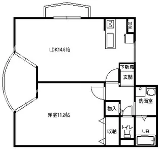 ハイエストピーク【3階】の間取り