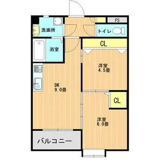 免疫ビルEXCIA【3階】の間取り