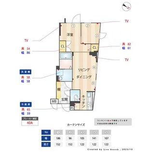 GRAN PASEO碑文谷North【1階】の間取り
