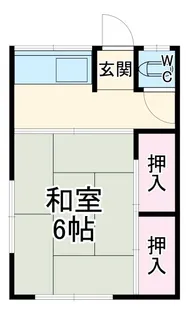 中澤荘【2階】の間取り