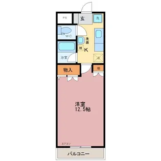 グランヴィア堀川【4階】の間取り