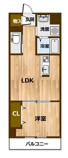 広島県呉市西中央2【マンション】の間取り