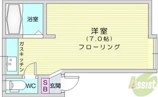 ヴィラトッチ【2階】の間取り