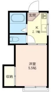 メゾンタムラ【2階】の間取り