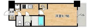 大阪府大阪市阿倍野区松崎町3【マンション】の間取り