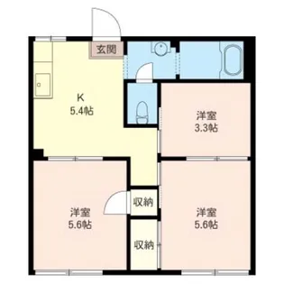 東京都町田市真光寺3【アパート】の間取り