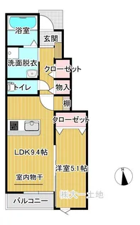 right bright AP(ライトブライトAP)【1階】の間取り