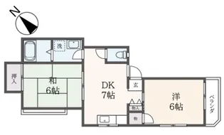 東京都三鷹市井の頭1【アパート】の間取り