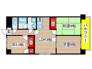 グロリアス滝子【2階】の間取り