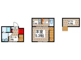 フェリシティ越谷の間取り