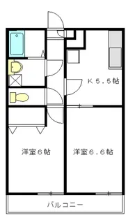 アムール GIGA【2階】の間取り