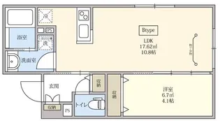 ルネコート羽田大鳥居【2階】の間取り