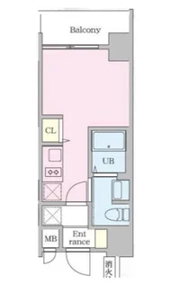 1Rの間取り画像