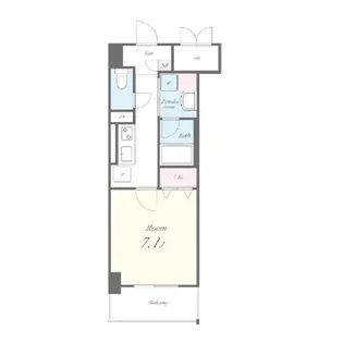 愛知県名古屋市北区大曽根1【マンション】の間取り