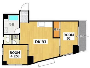 光和壱番館【5階】の間取り
