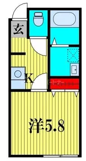 Likes飯山満 B棟【1階】の間取り