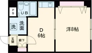 ドルチェ落合【1階】の間取り
