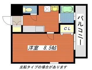 メルポート宇品神田【4階】の間取り