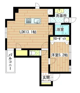 セレクトーン【4階】の間取り
