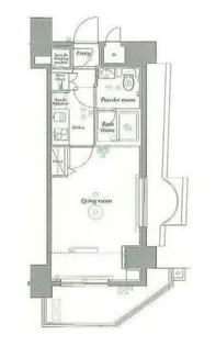 ブライズ早稲田東【6階】の間取り