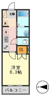 東京都葛飾区高砂2【マンション】の間取り