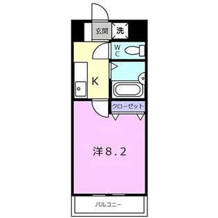 Antevorte【6階】の間取り