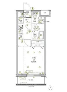 東京都新宿区上落合1【マンション】の間取り