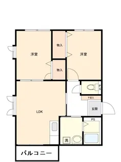 エーリ・パル【2階】の間取り