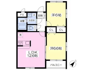 アーデル【2階】の間取り