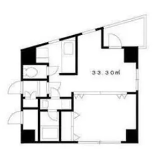 アーバンクレスト片町【3階】の間取り