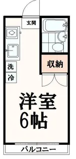 プレジオ多摩【2階】の間取り