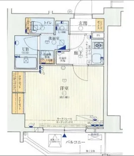 レオンコンフォート西新橋【5階】の間取り