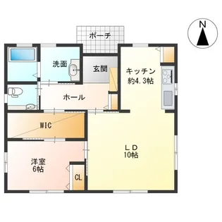 岐阜県各務原市鵜沼各務原町5【一戸建】の間取り