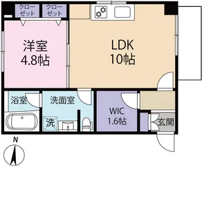 パシフィック麻布マンション【2階】の間取り
