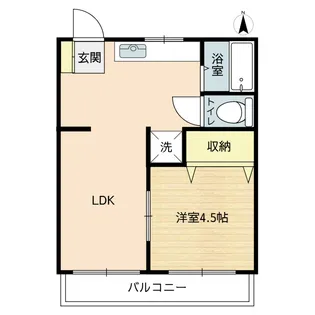 メゾン松崎【2階】の間取り