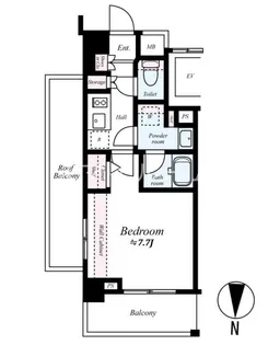 東京都大田区多摩川1【マンション】の間取り
