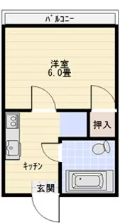 エコーヒルズIIB棟【1階】の間取り