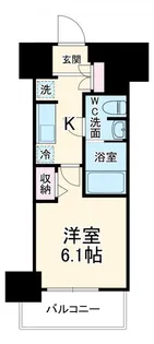 オーパスホームズ南行徳【5階】の間取り