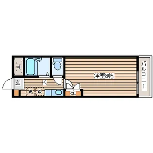 アイショウプラザ旭ヶ丘III【3階】の間取り