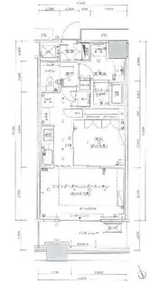勝どきザ・タワー【24階】の間取り