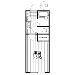 レジデンス中村【2階】の間取り