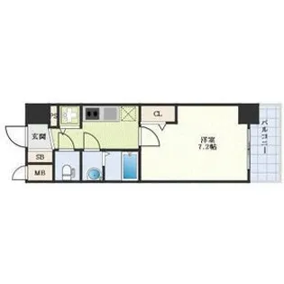 エスリード金山ル・グラン【14階】の間取り