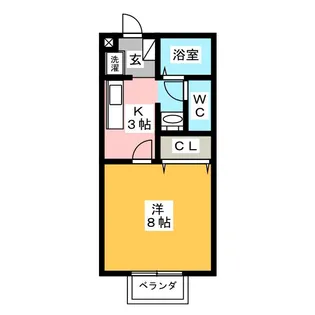 みいと寮らん【2階】の間取り