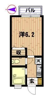 パークスクエア石神井公園【2階】の間取り