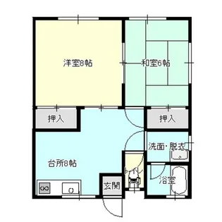 メゾンアバンセA【2階】の間取り