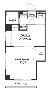 シャトー平正【3階】の間取り