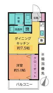 アーバン初台【2階】の間取り