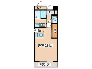 桐屋ビルの間取り